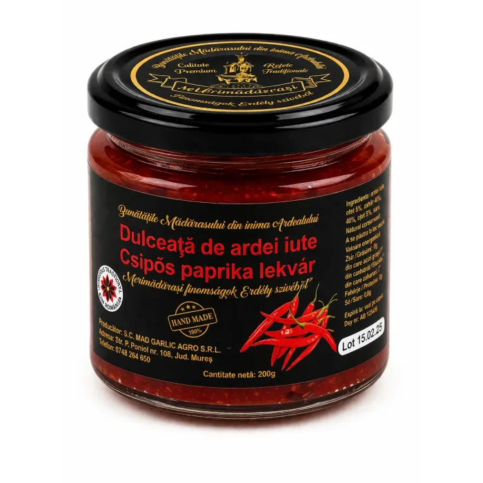 Csípős paprika lekvár 200g
