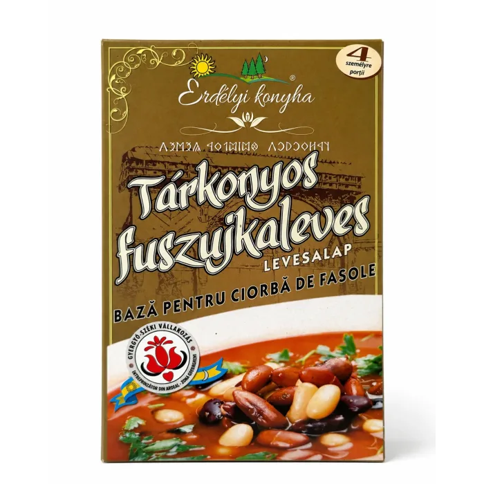 Erdélyi Konyha Tárkonyos fuszulykaleves levesalap 90g