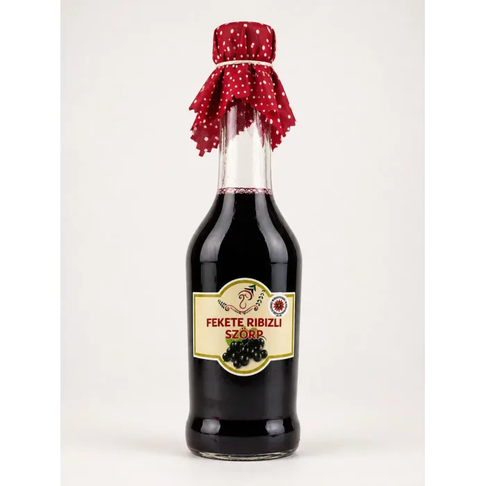 Feketeribizli szörp 0,5 l