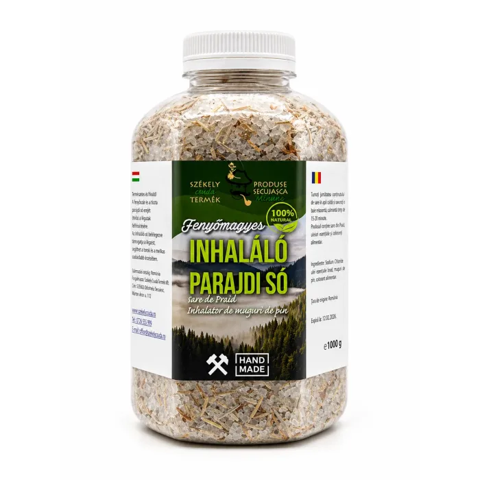 Székelycsuda inhaláló parajdi fürdősó 1000g