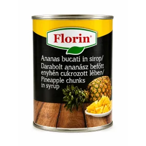 Florin ananász Darabok Szirupban