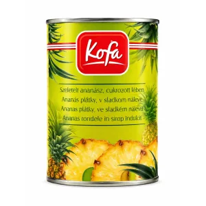 Kofa Szeletelt Ananász Cukrozott Leben