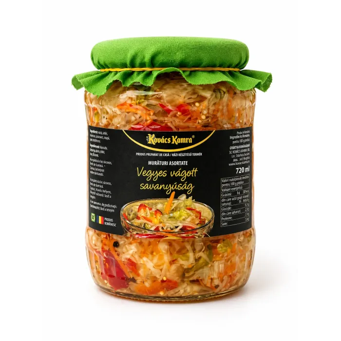 Vegyes Vágott Savanyúság 720 ml