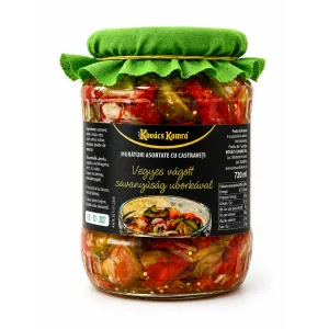 Vegyes Vágott Savanyúság uborkával 720 ml