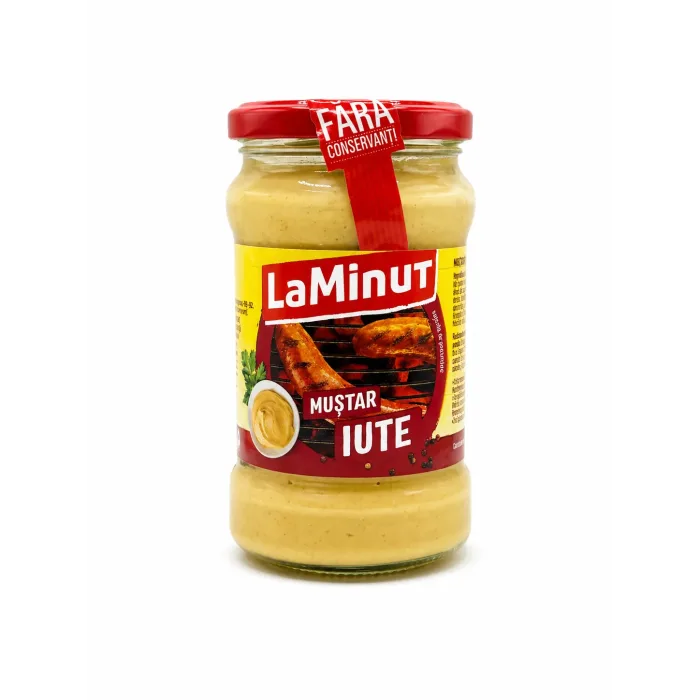La Minut csípős mustár 290g
