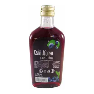 Csíki Áfonya likőr 0,2 l