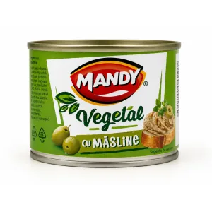 Mandy növényi pástétom olívás 200g
