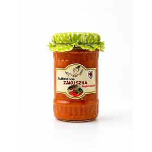 Padlizsános zakuszka enyhén csípős 300 g