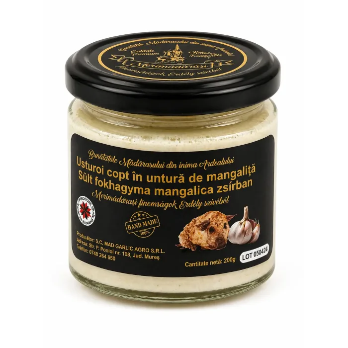 Sült fokhagyma mangalica zsírban 200g