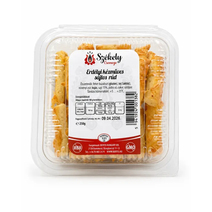 Sajtos rúd 250g