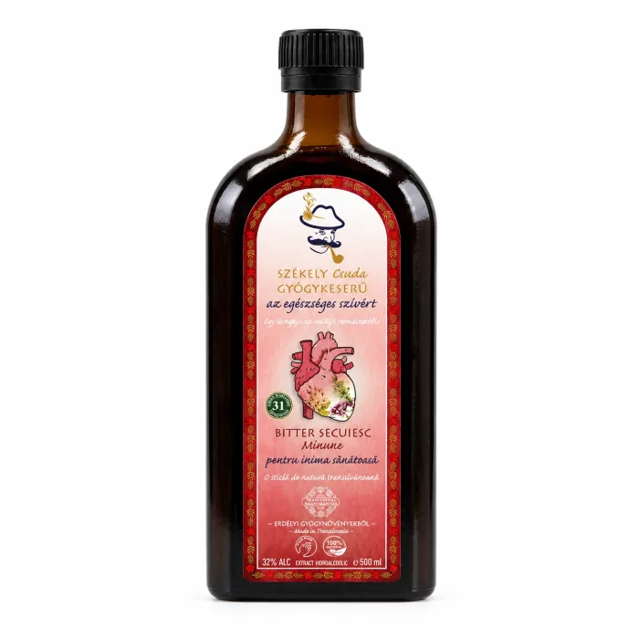 Székely Csuda gyógykeserű Az Egészséges Szívért 500 ml