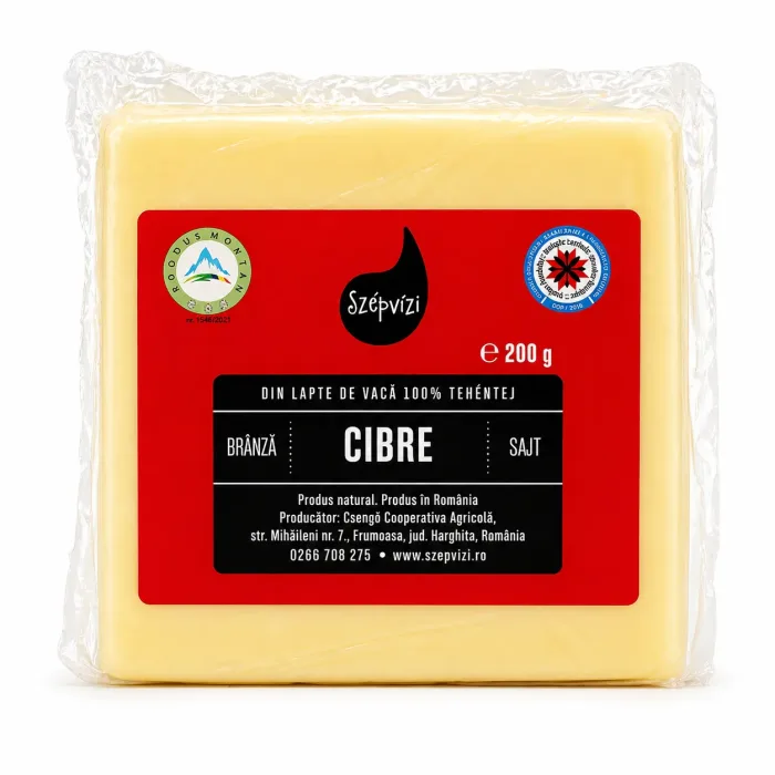 Szépvízi cibre sajt 200g