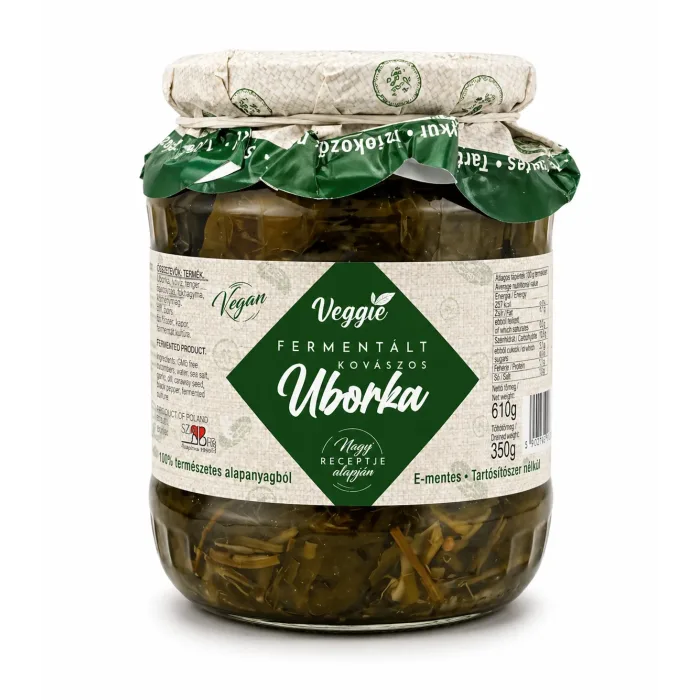 Veggie fermentált uborka 720ml
