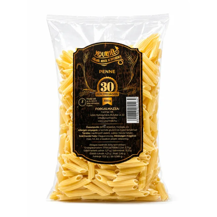 Yourméé fürjtojásos száraztészta penne 300g