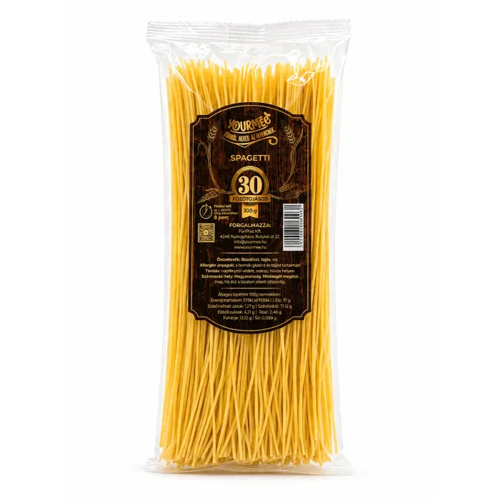 Yourméé fürjtojásos spagetti száraztészta 300g